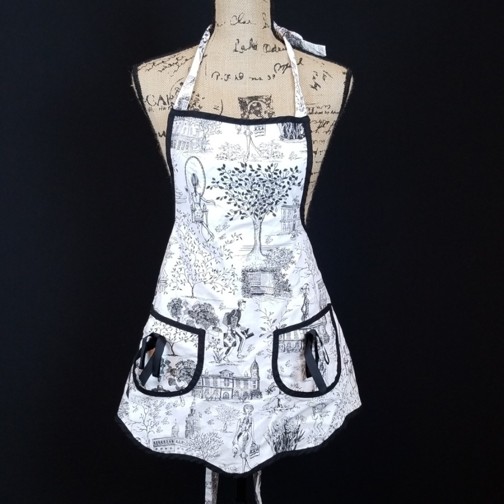 JS Home vintage vibe 1940s apron park scene I135